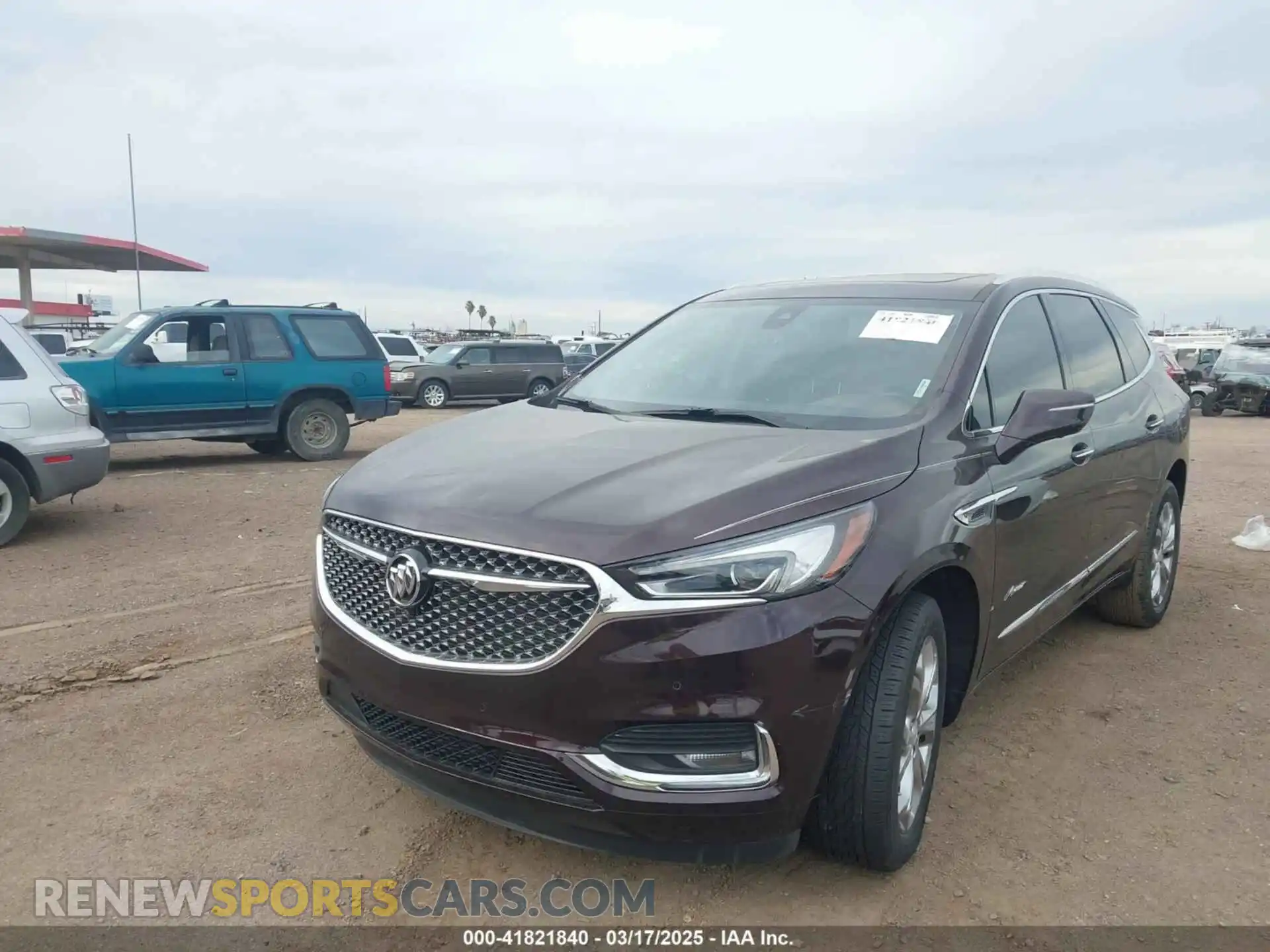 2 Photograph of a damaged car 5GAERDKW1MJ183642 BUICK ENCLAVE 2021