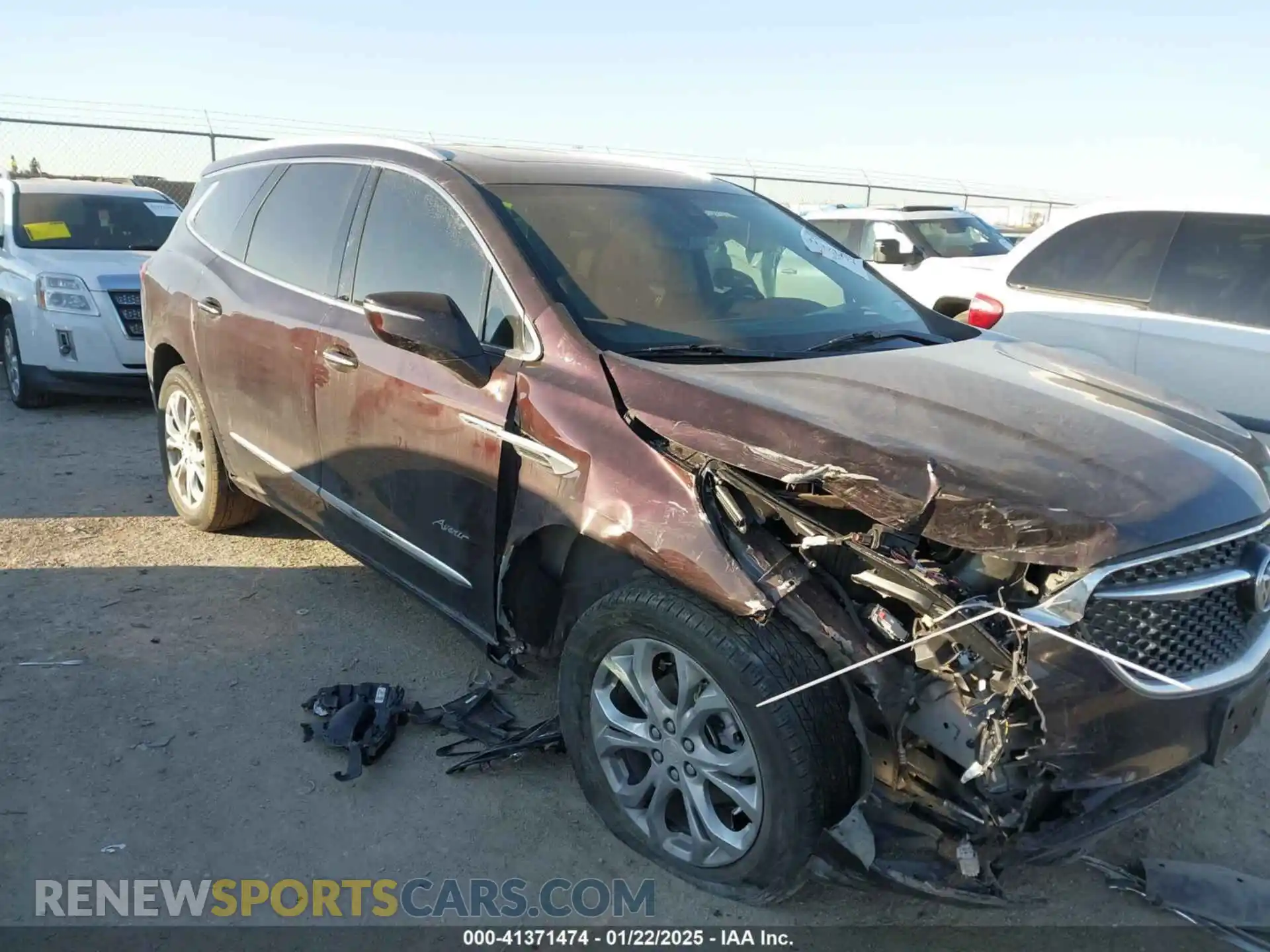 1 Photograph of a damaged car 5GAERDKW7MJ215655 BUICK ENCLAVE 2021