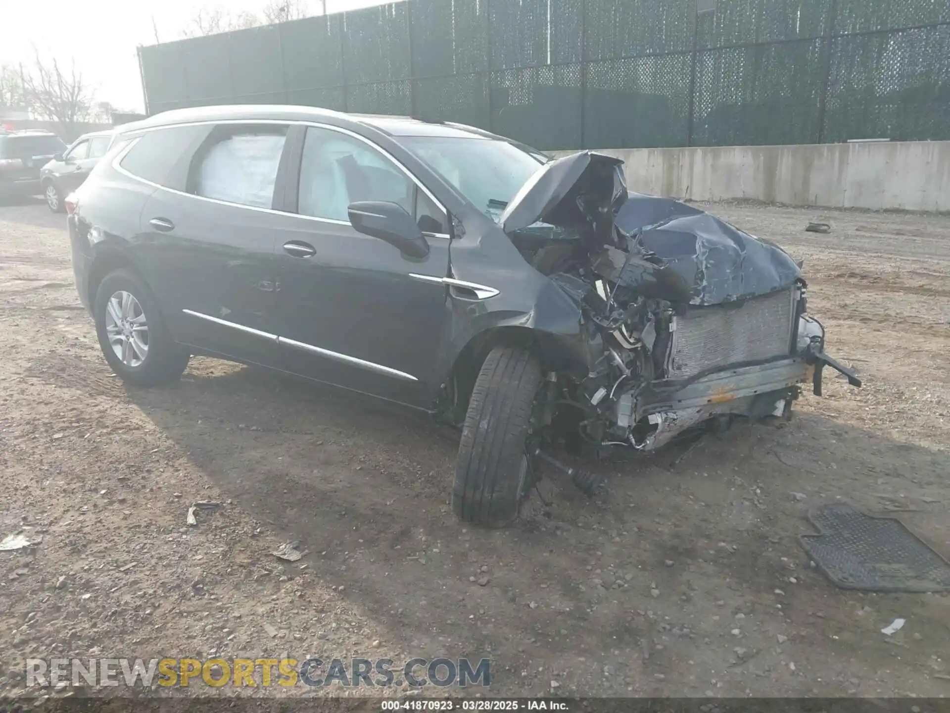 1 Photograph of a damaged car 5GAEVAKW6MJ186613 BUICK ENCLAVE 2021