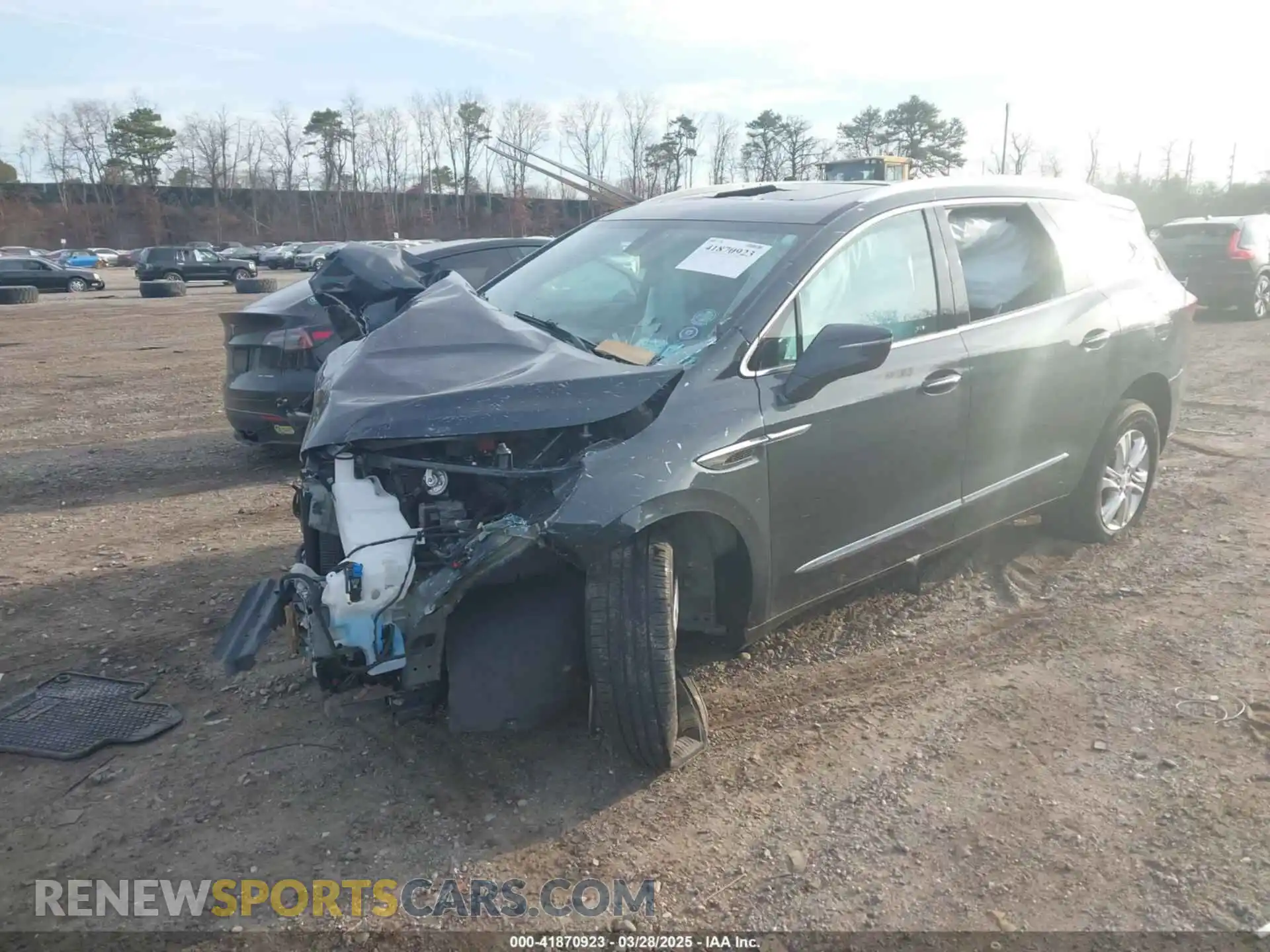 2 Photograph of a damaged car 5GAEVAKW6MJ186613 BUICK ENCLAVE 2021
