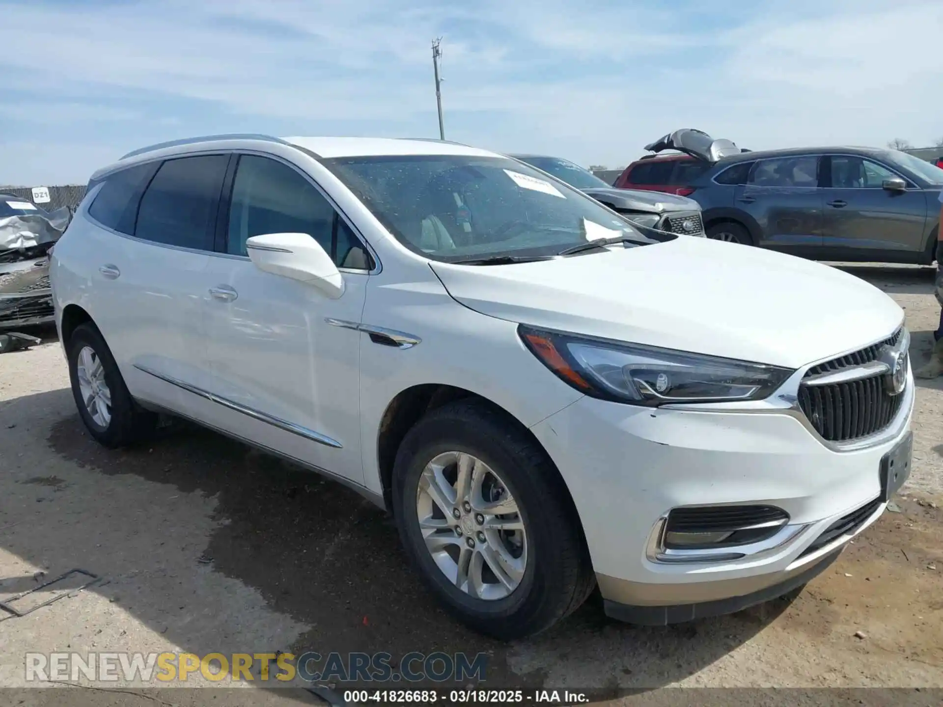 1 Photograph of a damaged car 5GAEVAKW6MJ190967 BUICK ENCLAVE 2021