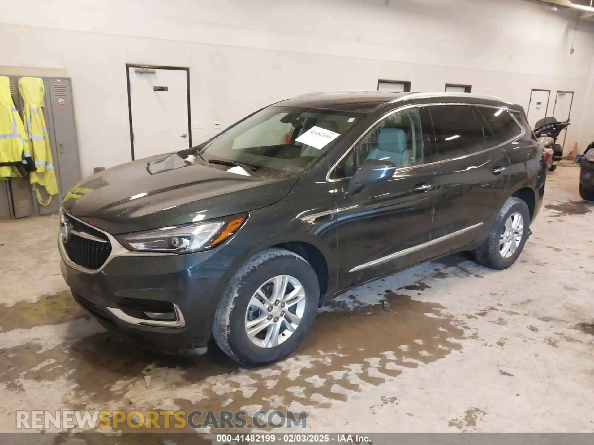 2 Photograph of a damaged car 5GAEVAKW7MJ173126 BUICK ENCLAVE 2021