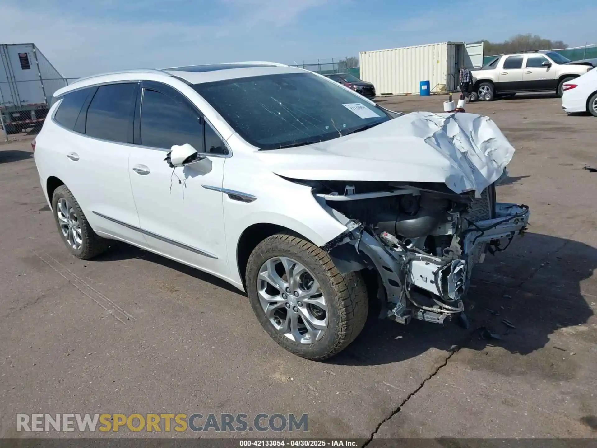 1 Photograph of a damaged car 5GAEVCKW0MJ112499 BUICK ENCLAVE 2021