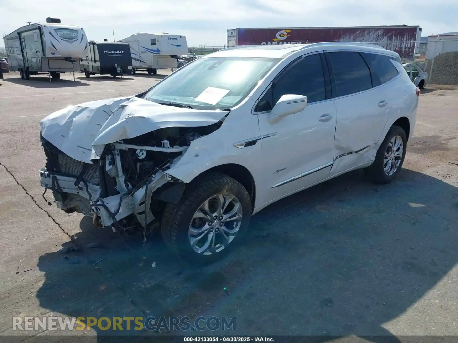 2 Photograph of a damaged car 5GAEVCKW0MJ112499 BUICK ENCLAVE 2021