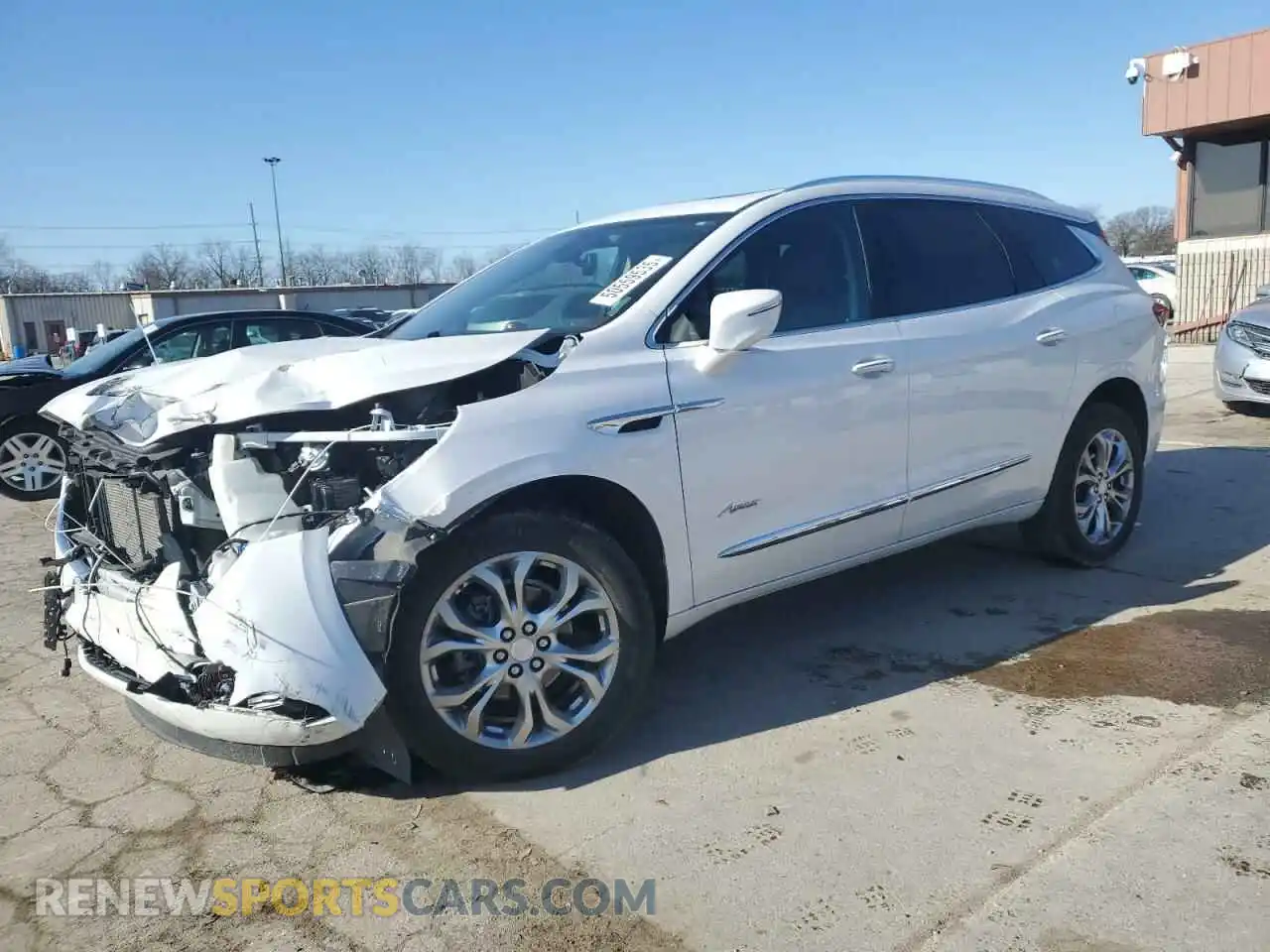 1 Photograph of a damaged car 5GAEVCKW2MJ149361 BUICK ENCLAVE 2021