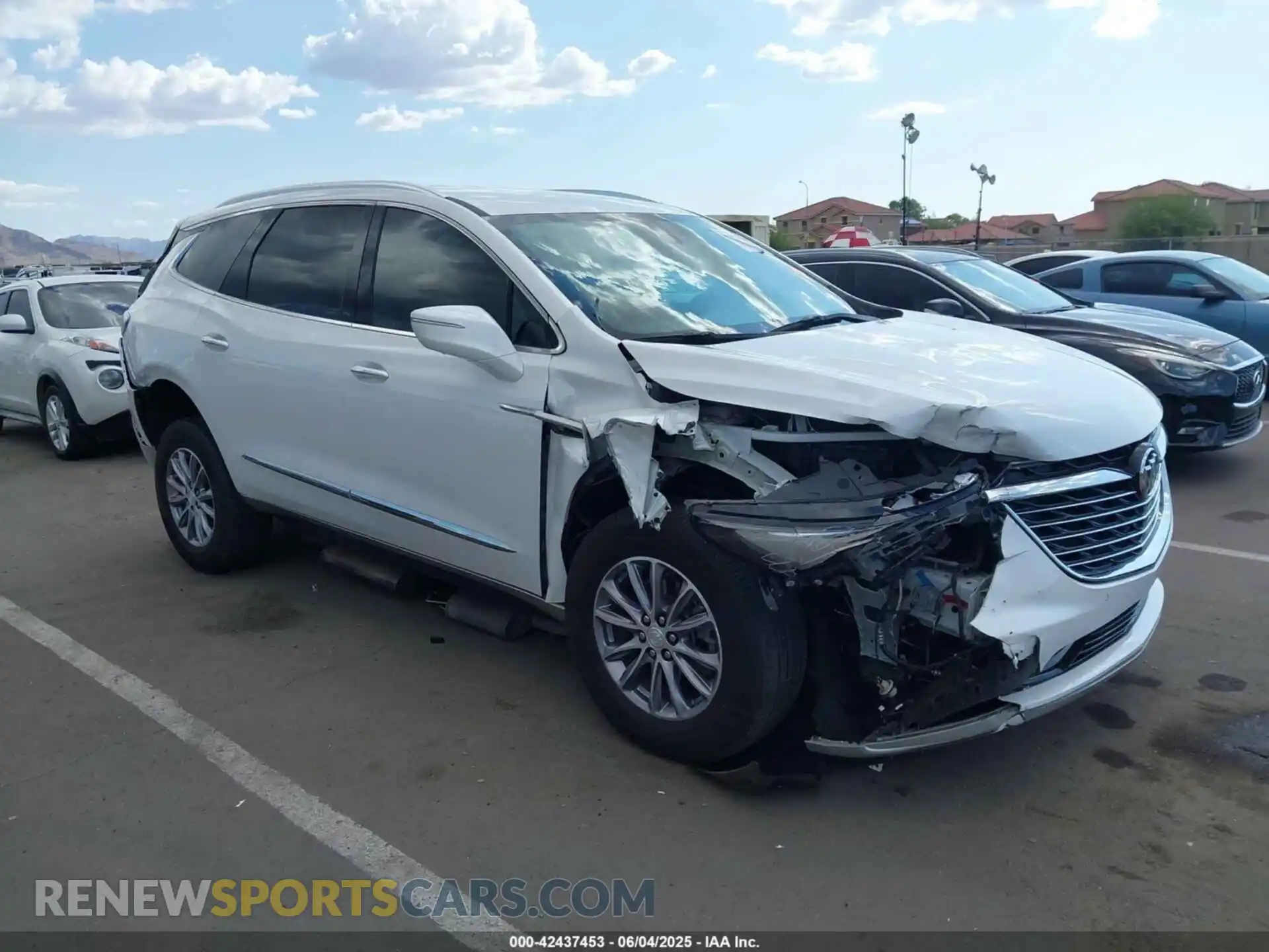 1 Фотография поврежденного автомобиля 5GAERBKW9NJ170854 BUICK ENCLAVE 2022