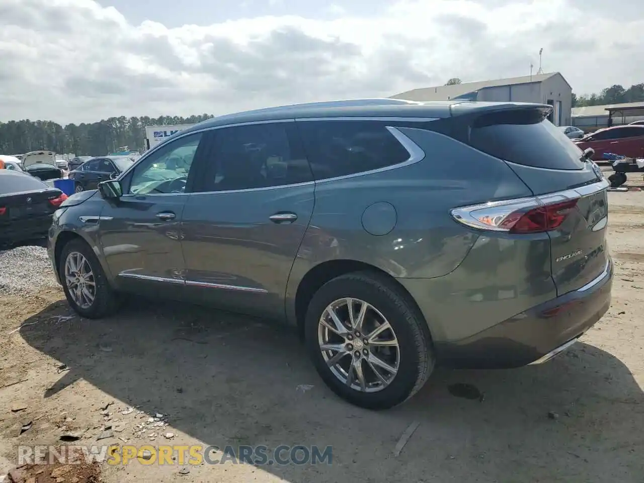 2 Photograph of a damaged car 5GAERCKW3NJ136897 BUICK ENCLAVE 2022