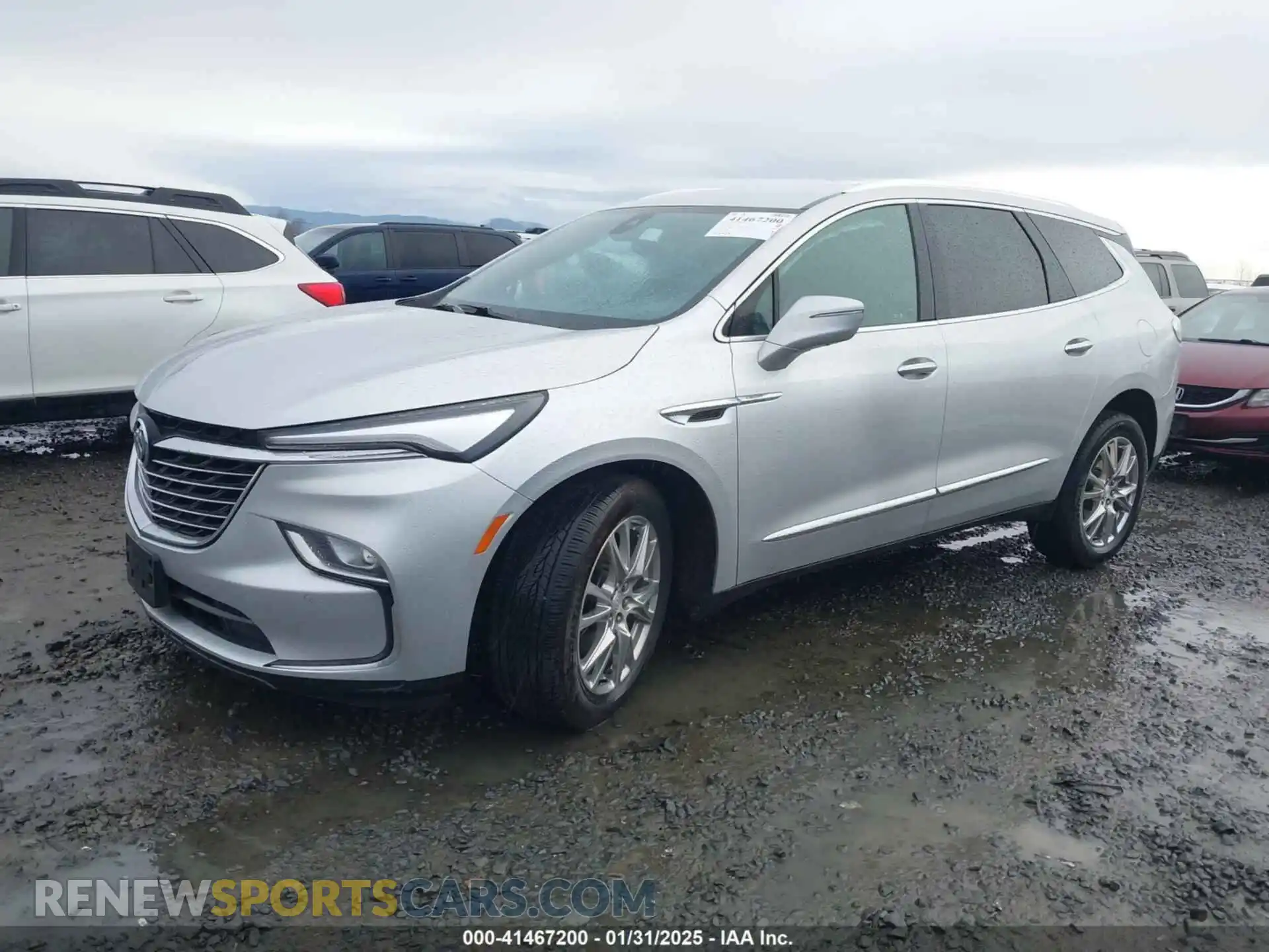 2 Photograph of a damaged car 5GAEVBKW2NJ119742 BUICK ENCLAVE 2022