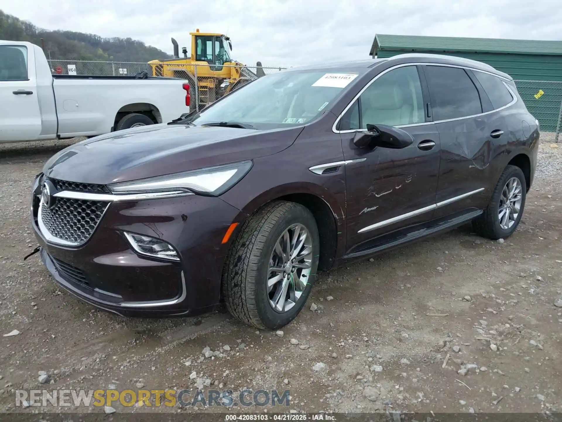 2 Photograph of a damaged car 5GAEVCKW7NJ170966 BUICK ENCLAVE 2022