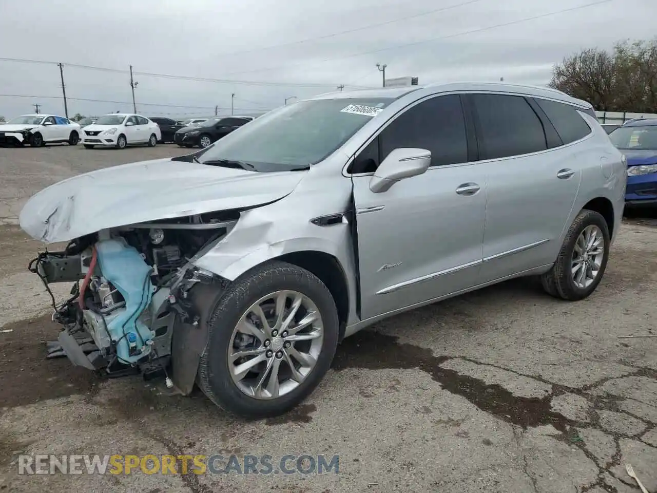 1 Photograph of a damaged car 5GAEVCKWXNJ158620 BUICK ENCLAVE 2022