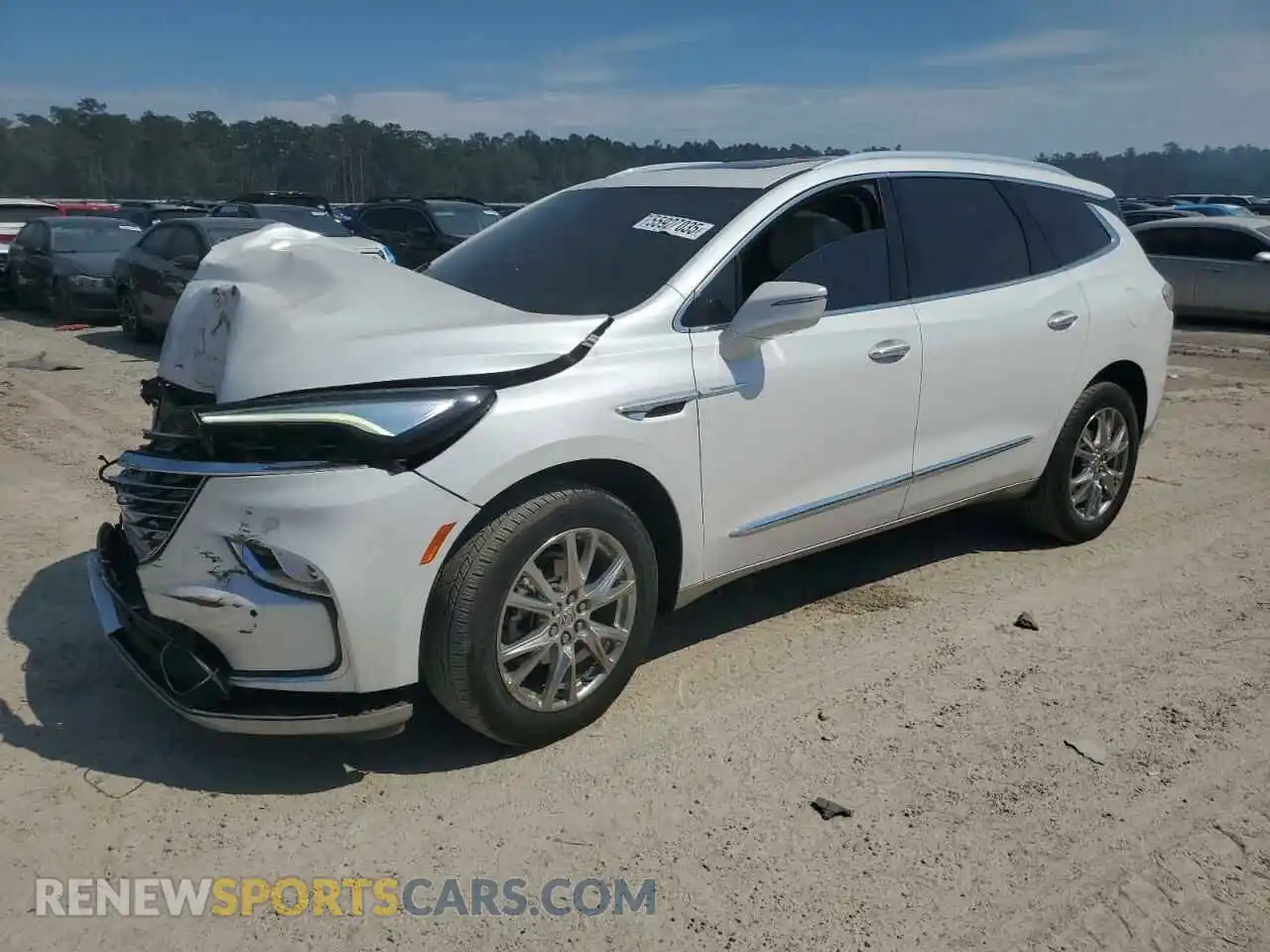 1 Photograph of a damaged car 5GAERCKW0PJ125049 BUICK ENCLAVE 2023