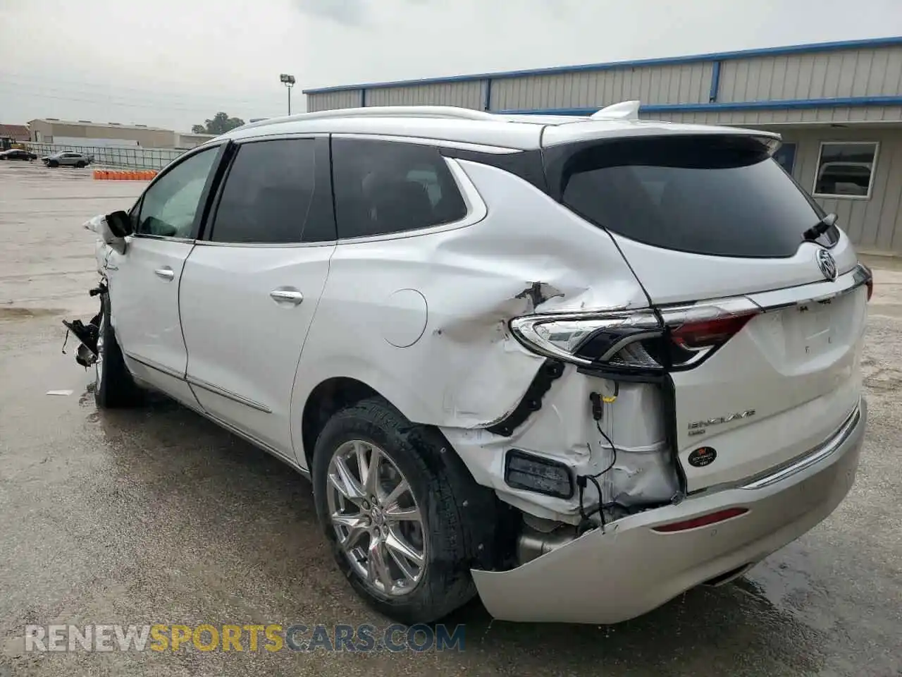2 fotografías del automóvil dañado 5GAEVBKWXPJ119782 BUICK ENCLAVE 2023
