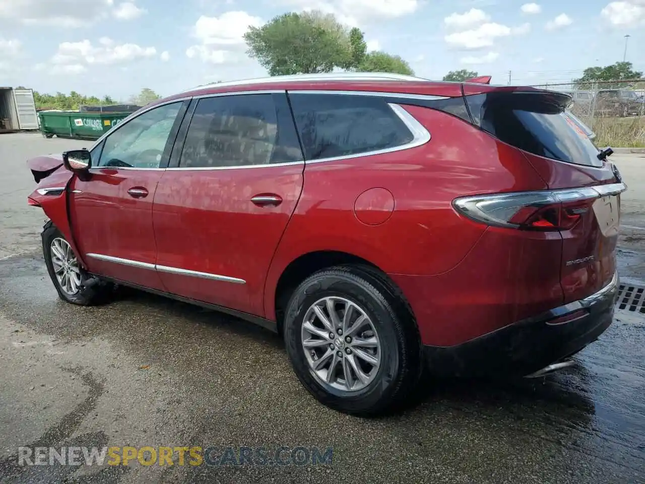 2 Photograph of a damaged car 5GAERCKW1RJ113110 BUICK ENCLAVE 2024