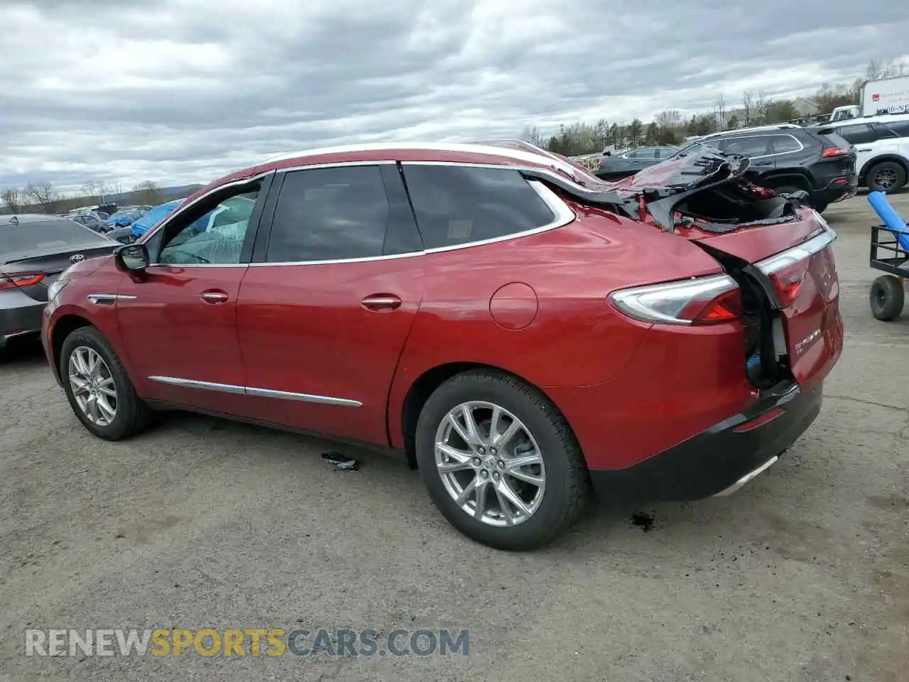 2 Photograph of a damaged car 5GAEVAKW8RJ126209 BUICK ENCLAVE 2024