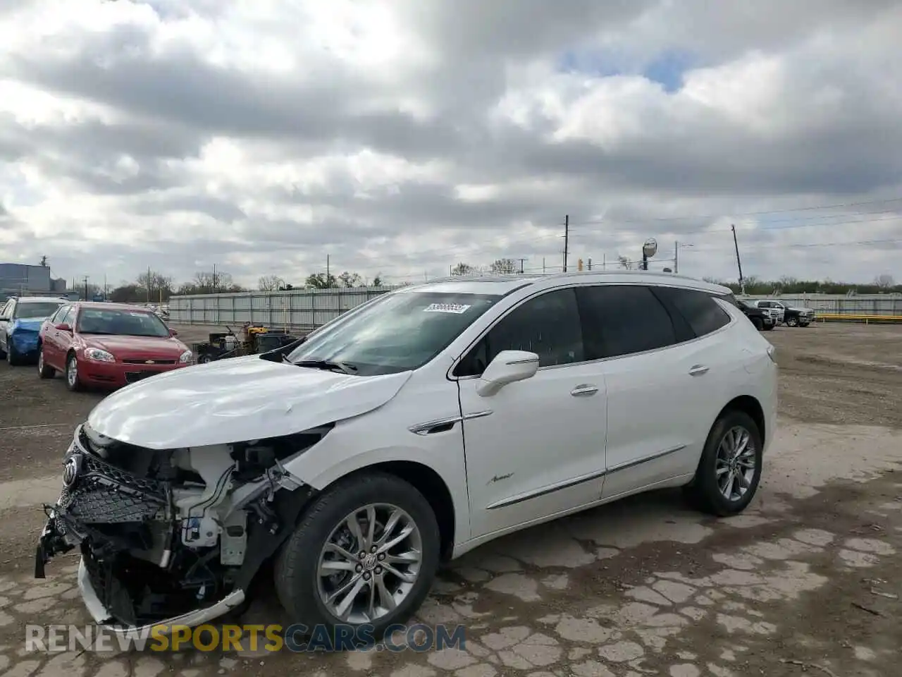 1 Photograph of a damaged car 5GAEVCKW0RJ126698 BUICK ENCLAVE 2024