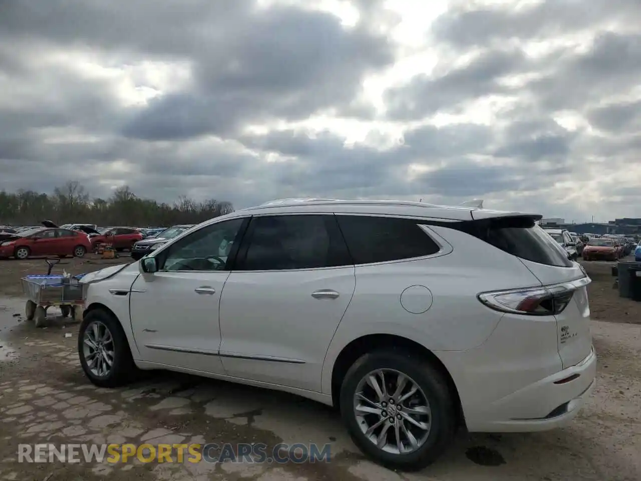 2 Photograph of a damaged car 5GAEVCKW0RJ126698 BUICK ENCLAVE 2024