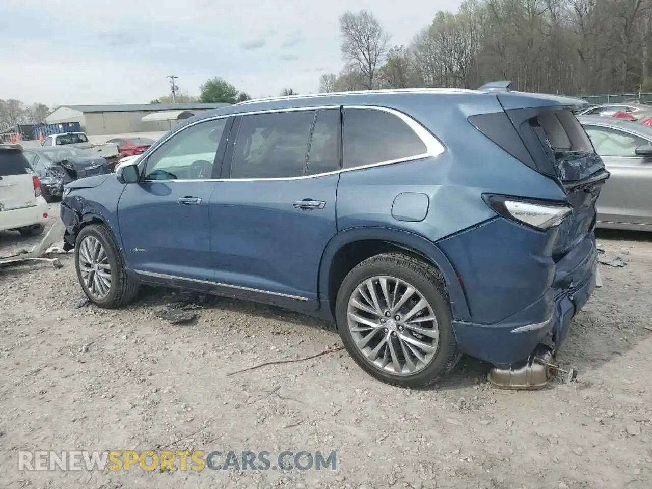 2 Photograph of a damaged car 5GAEVCRS9SJ203691 BUICK ENCLAVE 2025