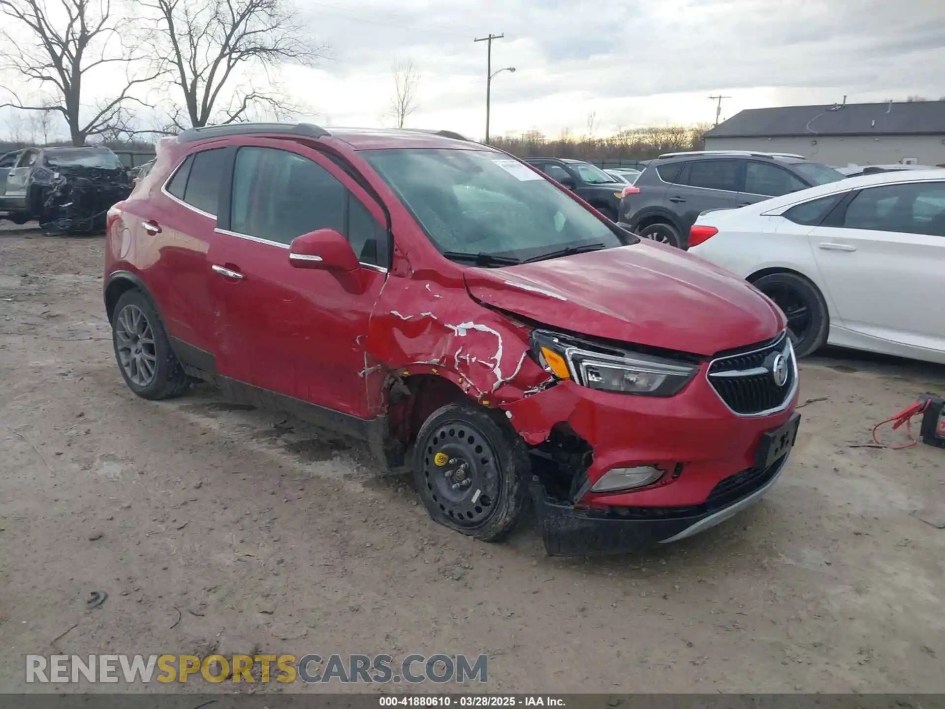1 Photograph of a damaged car KL4CJ1SB2KB871885 BUICK ENCORE 2019