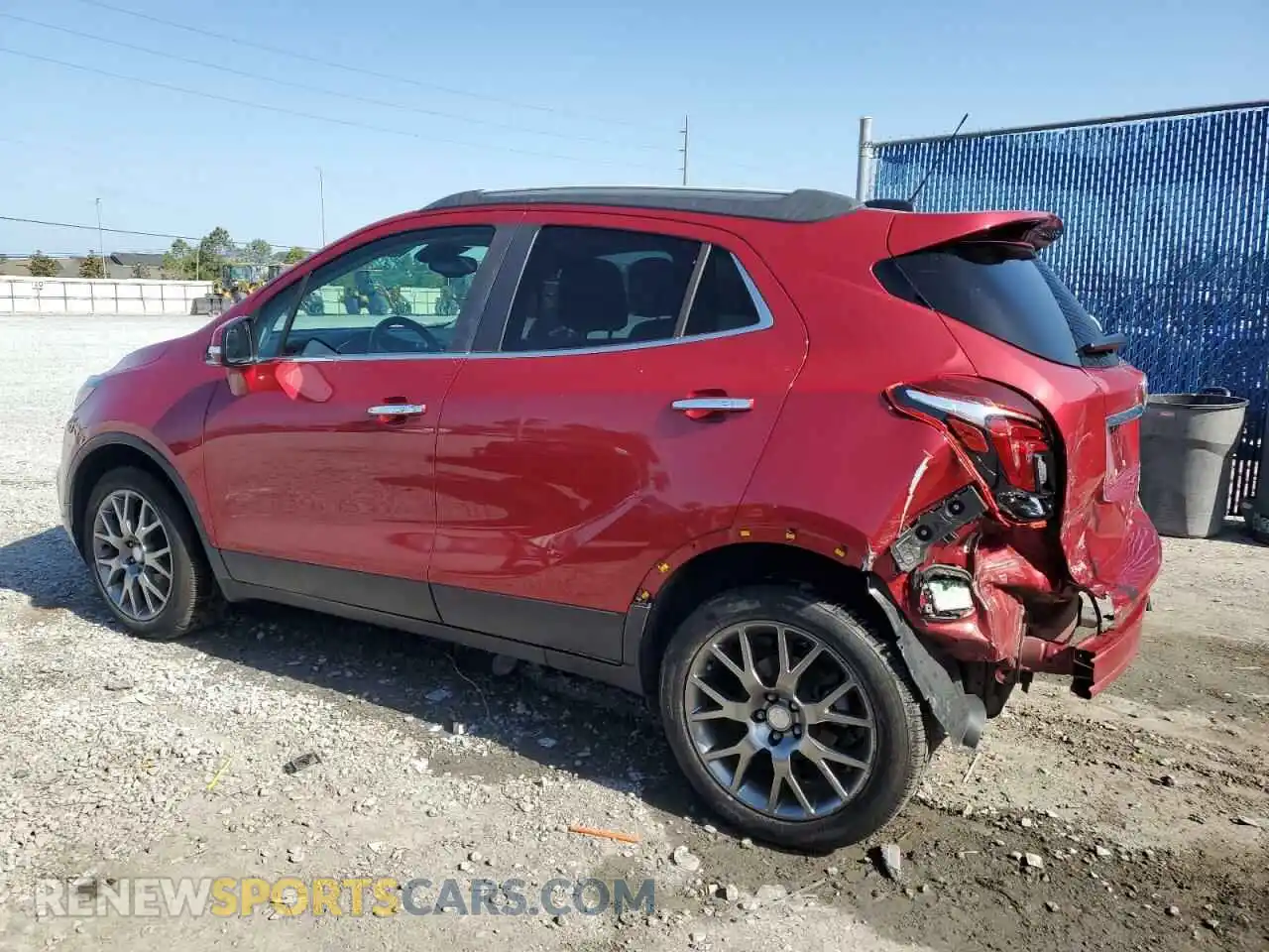 2 Photograph of a damaged car KL4CJ1SB3KB876822 BUICK ENCORE 2019