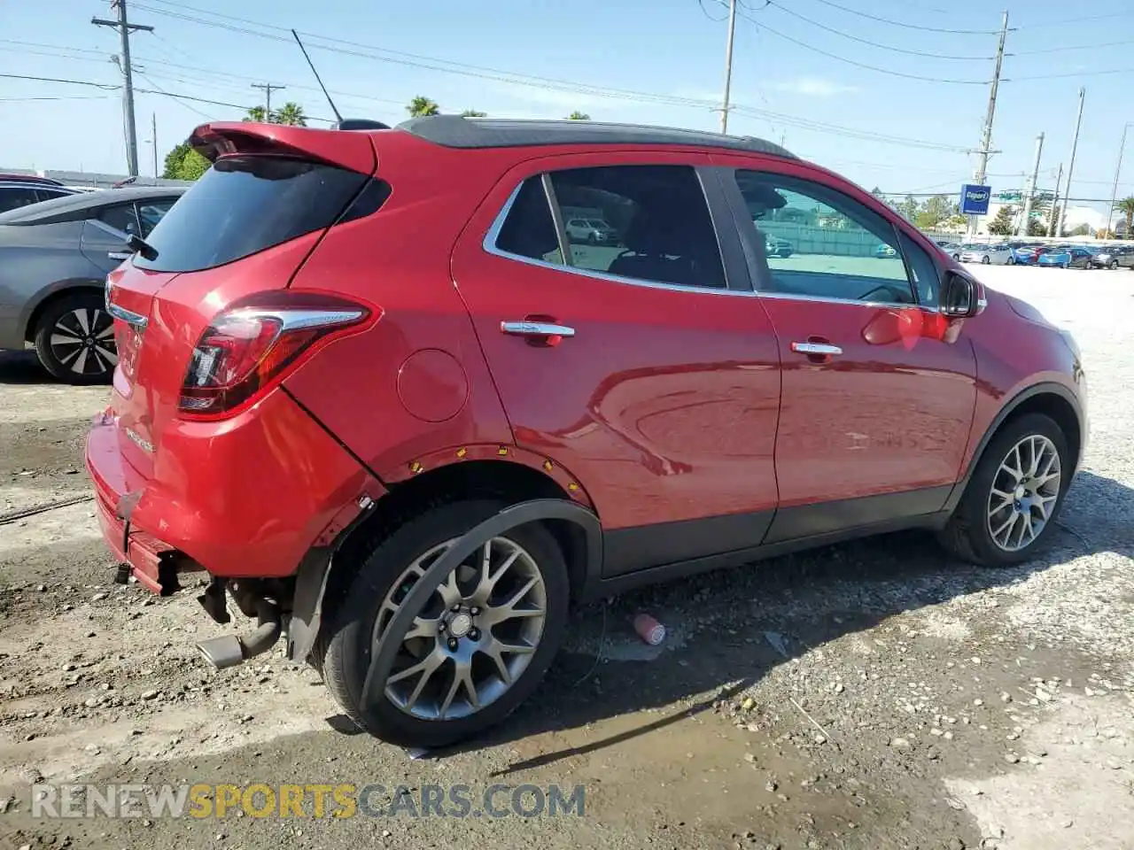 3 Photograph of a damaged car KL4CJ1SB3KB876822 BUICK ENCORE 2019