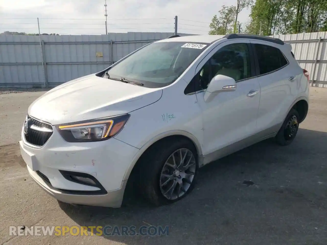 1 fotografías del automóvil dañado KL4CJ1SB4KB813048 BUICK ENCORE 2019