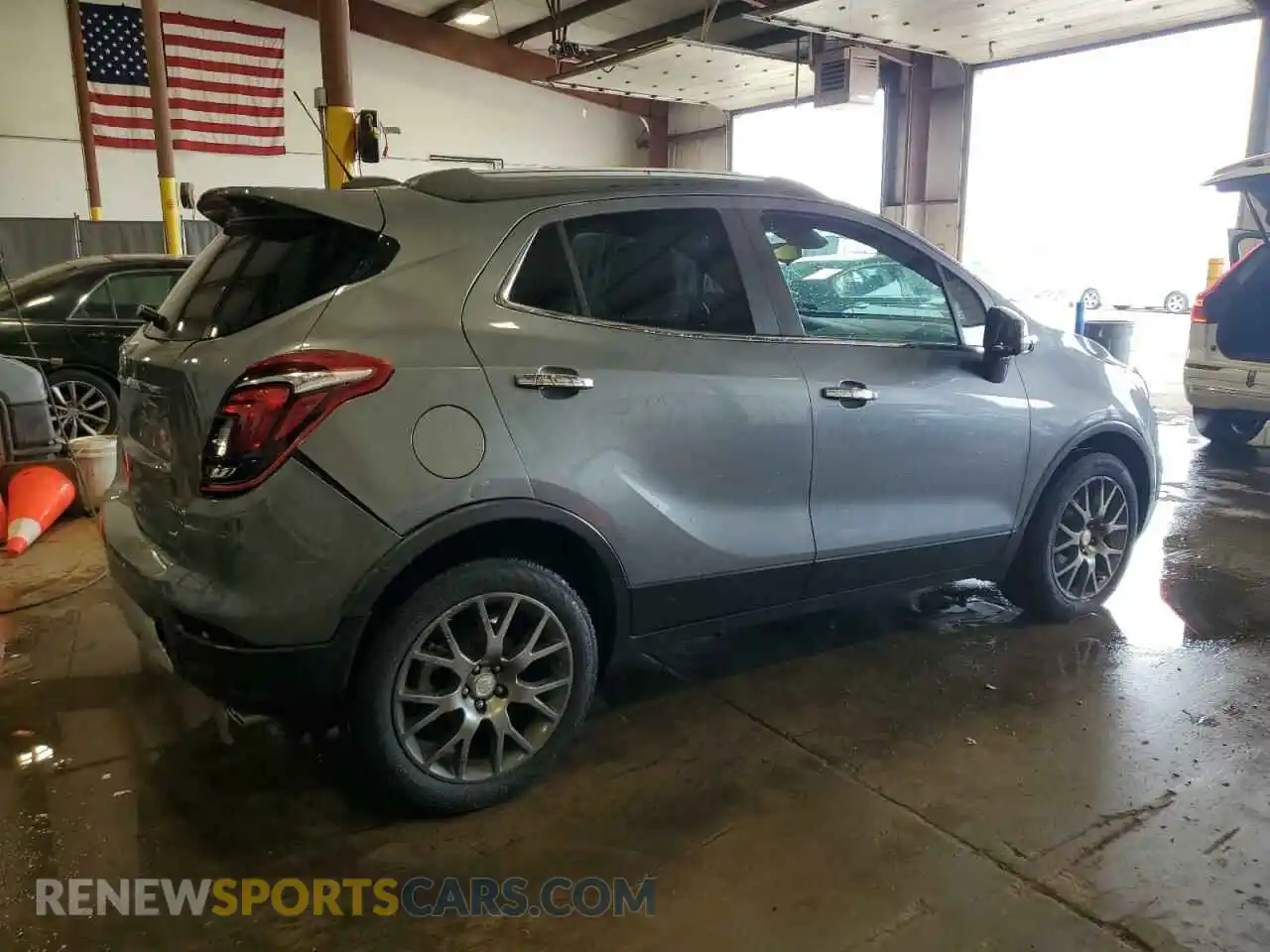 3 Photograph of a damaged car KL4CJ1SB7KB826568 BUICK ENCORE 2019
