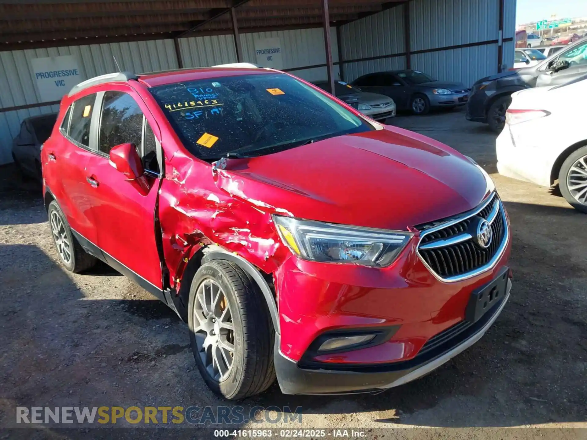 1 Photograph of a damaged car KL4CJ2SB3KB788617 BUICK ENCORE 2019