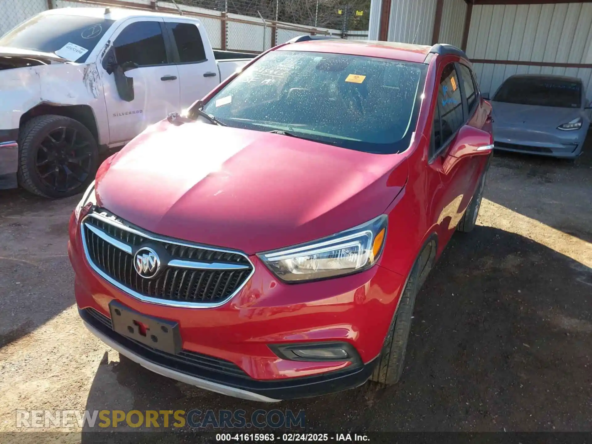 2 Photograph of a damaged car KL4CJ2SB3KB788617 BUICK ENCORE 2019