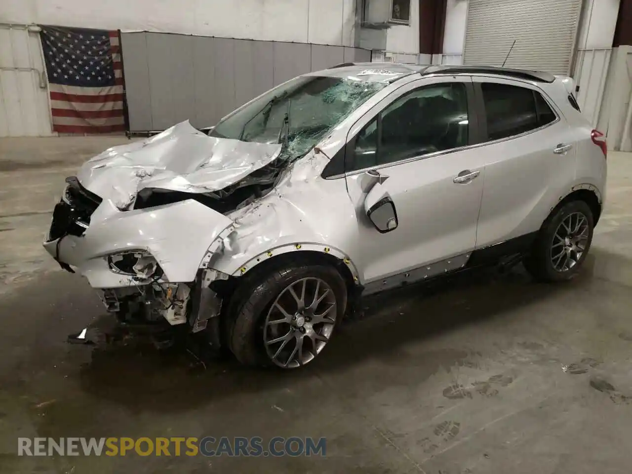 1 Photograph of a damaged car KL4CJ2SB3KB873523 BUICK ENCORE 2019