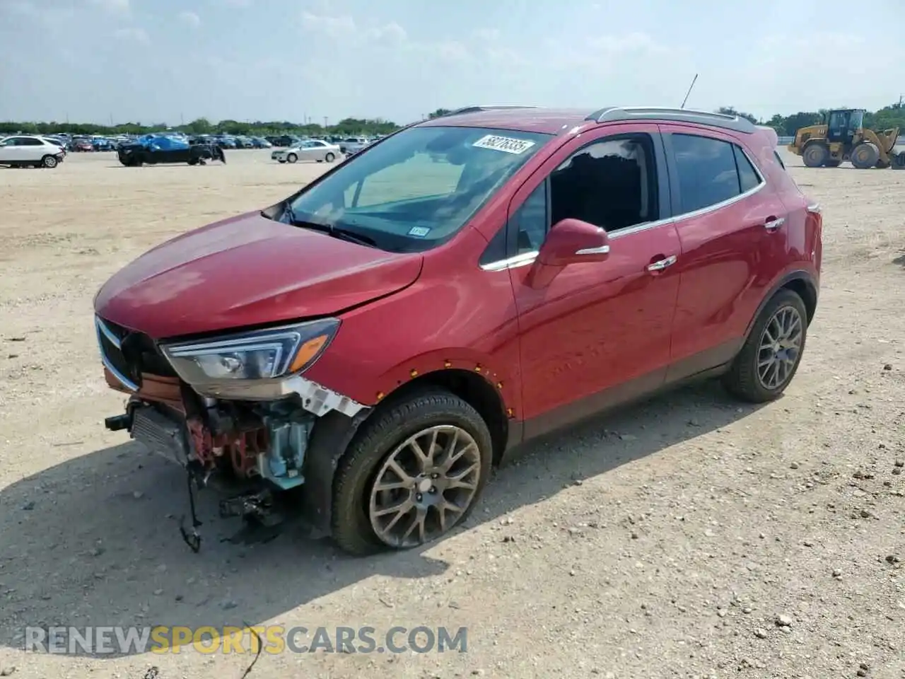 1 Photograph of a damaged car KL4CJ2SB3KB873795 BUICK ENCORE 2019