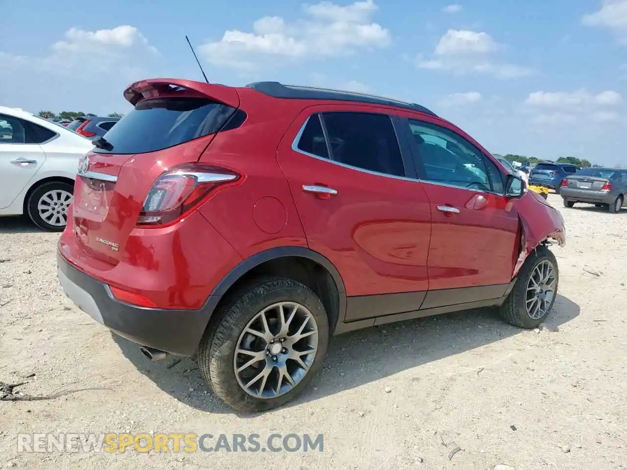 3 Photograph of a damaged car KL4CJ2SB3KB873795 BUICK ENCORE 2019