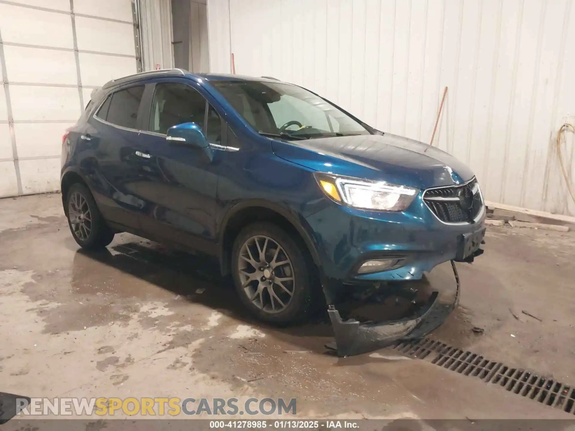 1 Photograph of a damaged car KL4CJ2SB4KB831376 BUICK ENCORE 2019