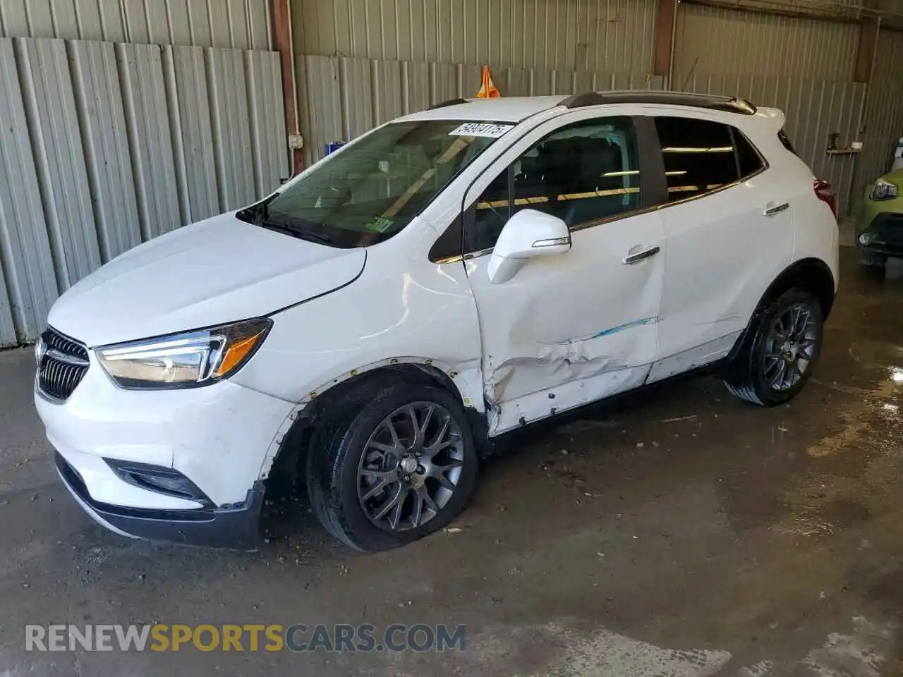 1 Photograph of a damaged car KL4CJ2SB5KB718004 BUICK ENCORE 2019