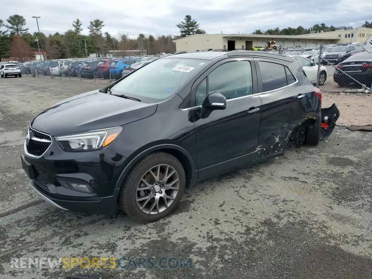 1 Фотография поврежденного автомобиля KL4CJ2SB6KB828852 BUICK ENCORE 2019