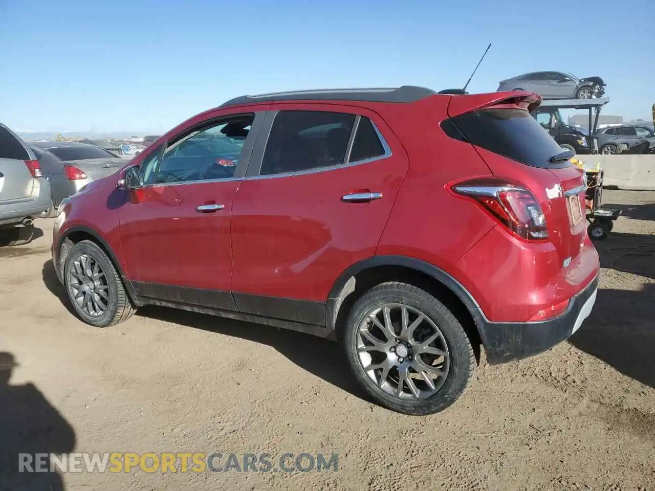2 fotografías del automóvil dañado KL4CJ2SB8KB836144 BUICK ENCORE 2019