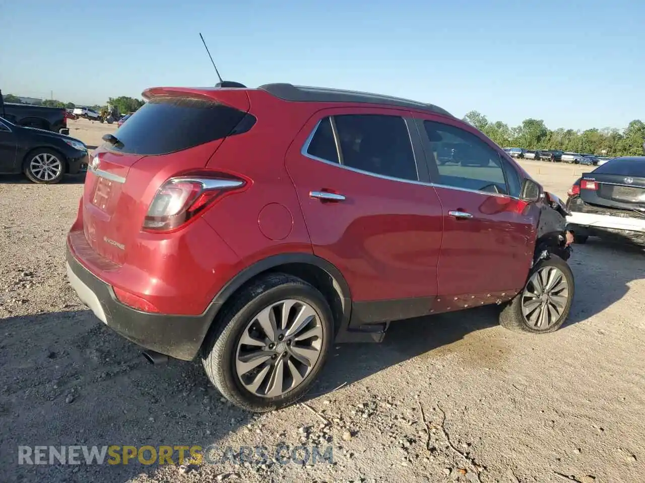 3 Photograph of a damaged car KL4CJASB0KB700195 BUICK ENCORE 2019