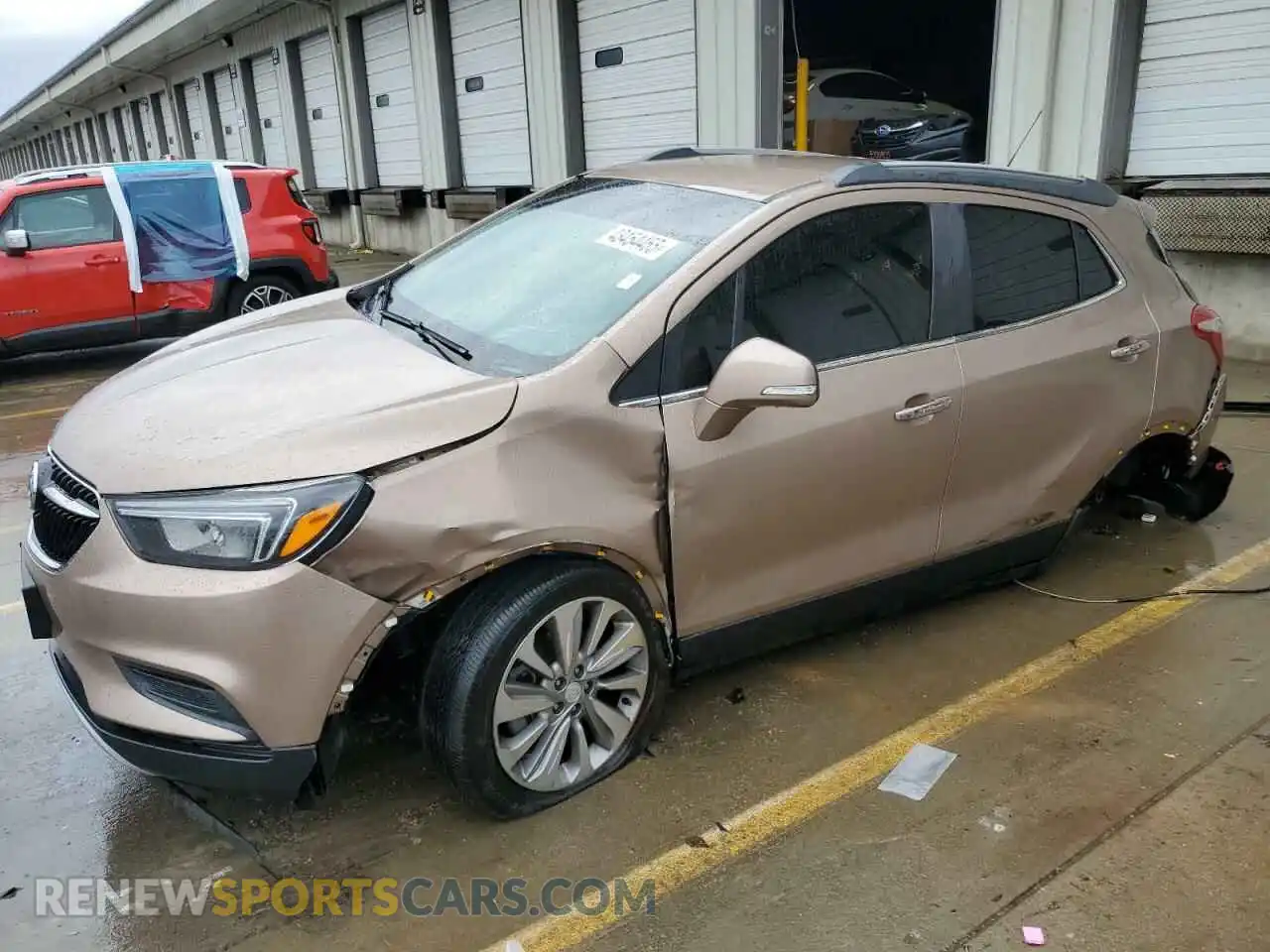 1 Photograph of a damaged car KL4CJASB0KB725453 BUICK ENCORE 2019