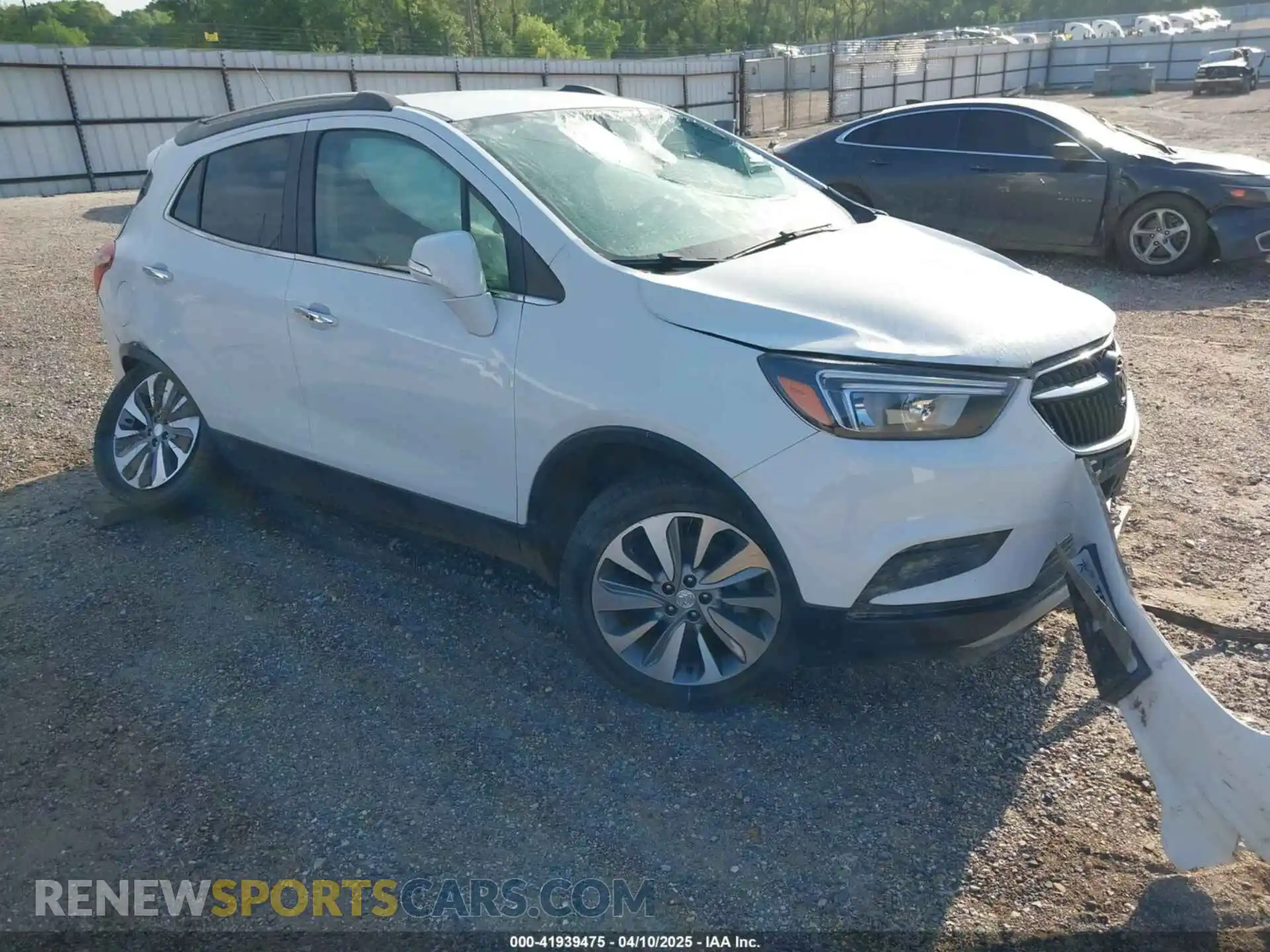 1 Photograph of a damaged car KL4CJASB0KB729731 BUICK ENCORE 2019
