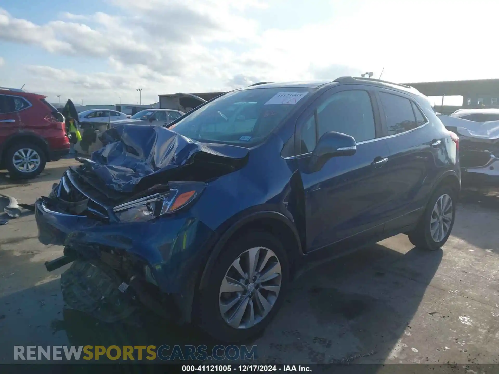 2 Photograph of a damaged car KL4CJASB0KB787631 BUICK ENCORE 2019