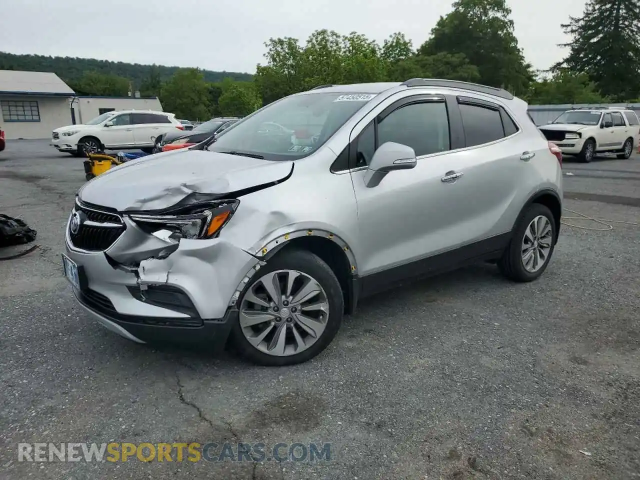 1 Photograph of a damaged car KL4CJASB0KB793364 BUICK ENCORE 2019