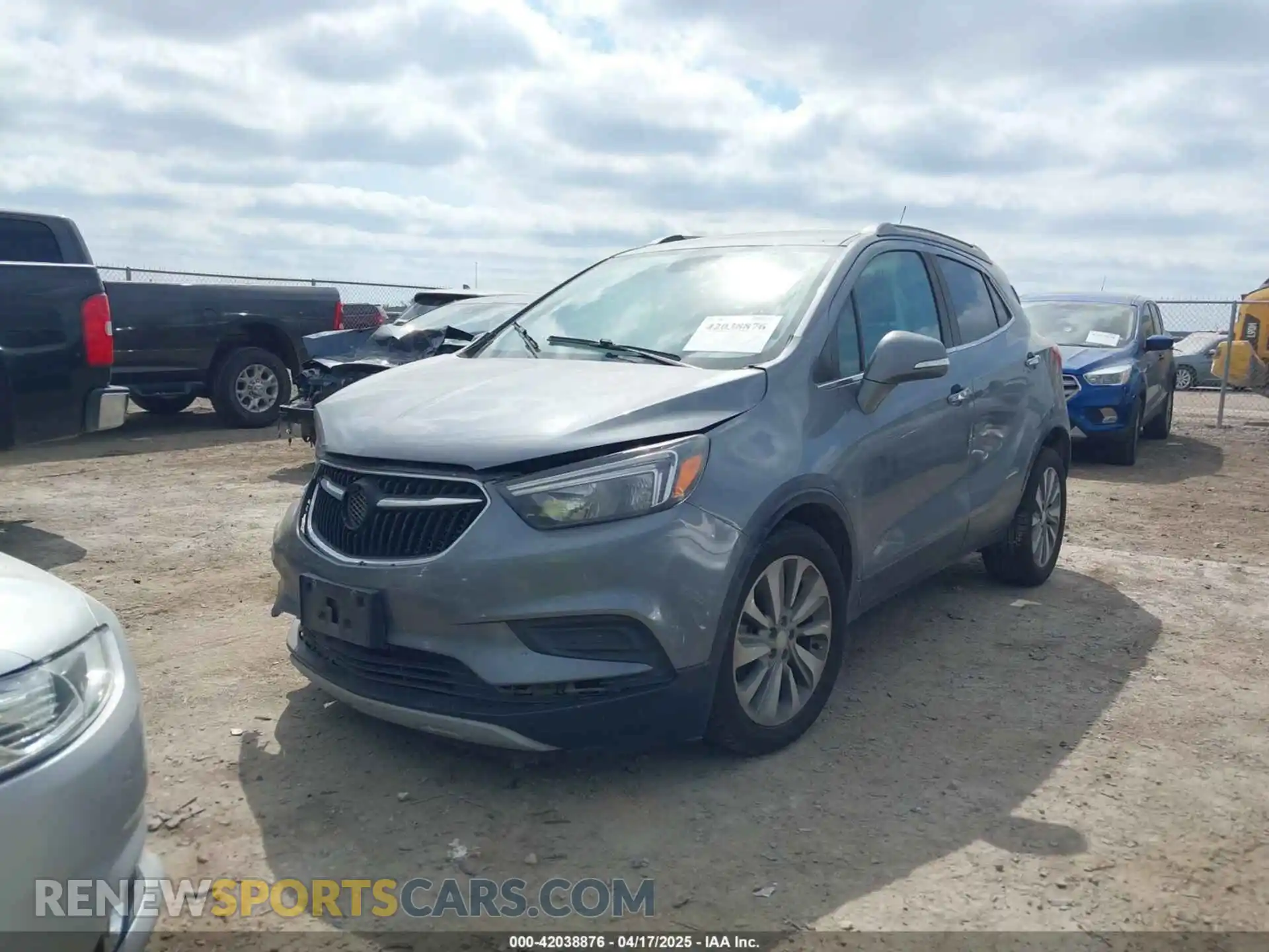 2 Photograph of a damaged car KL4CJASB0KB838738 BUICK ENCORE 2019