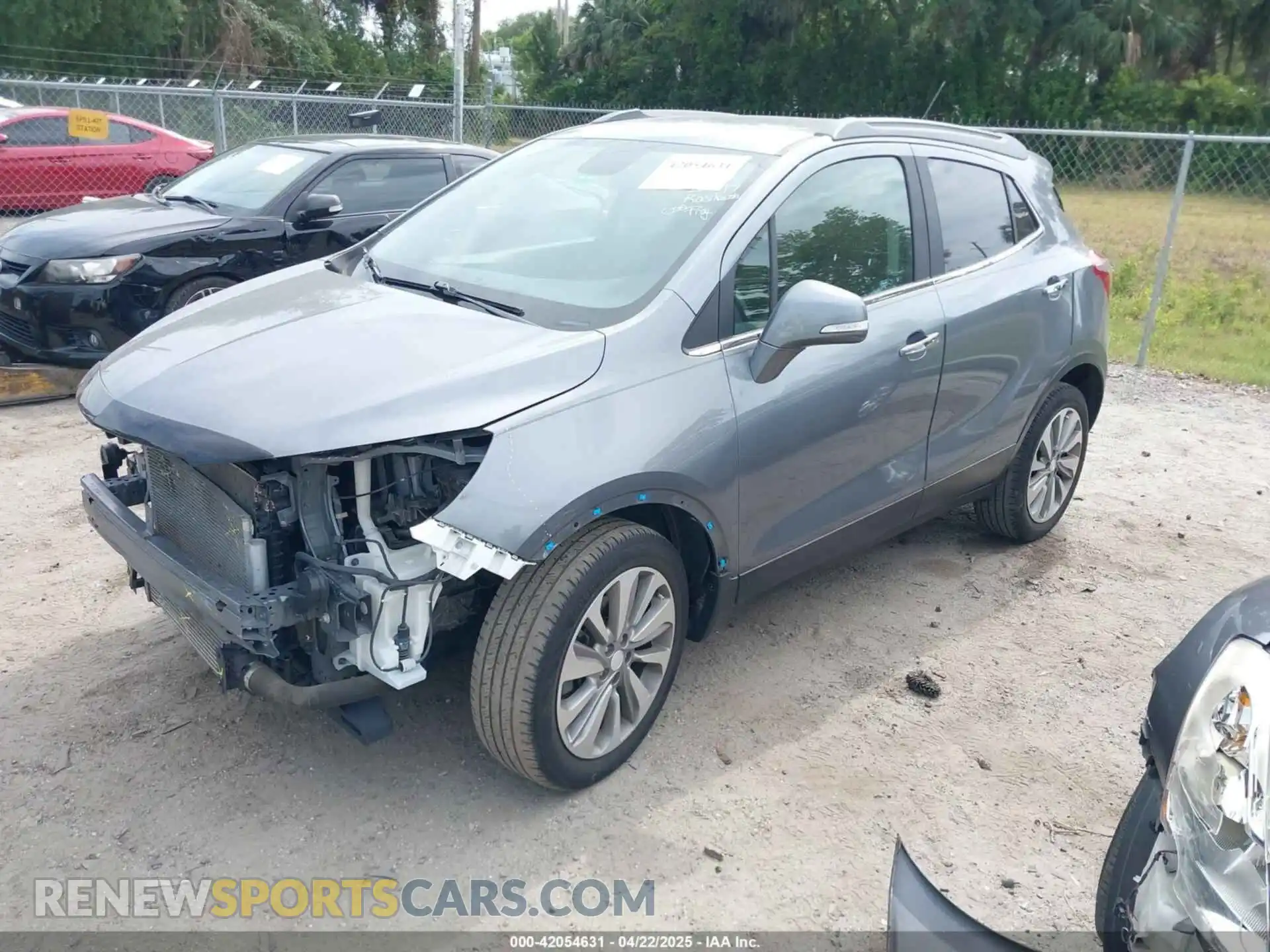 2 fotografías del automóvil dañado KL4CJASB0KB858150 BUICK ENCORE 2019
