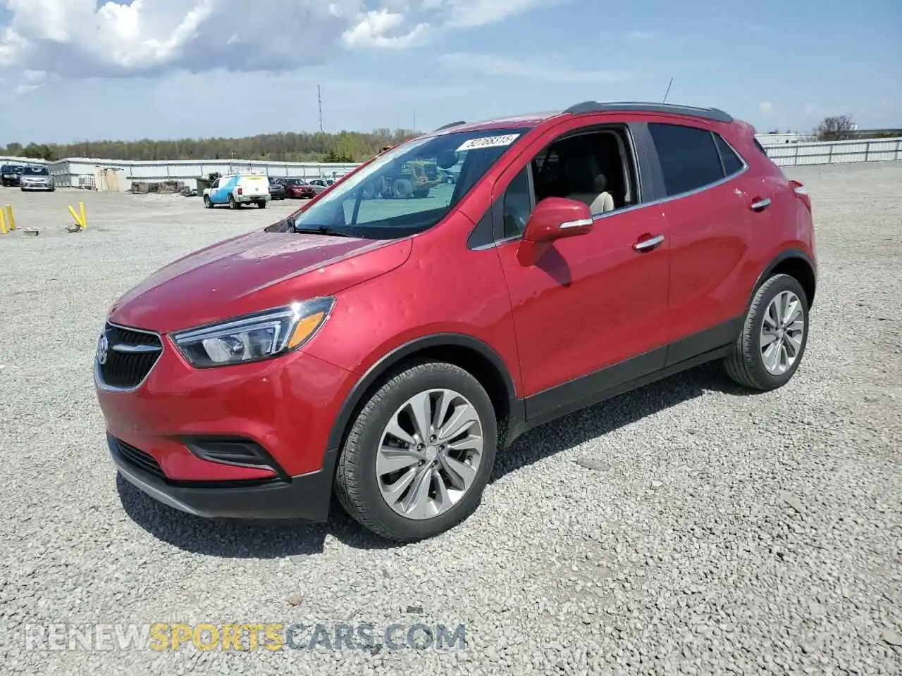 1 Photograph of a damaged car KL4CJASB0KB863557 BUICK ENCORE 2019