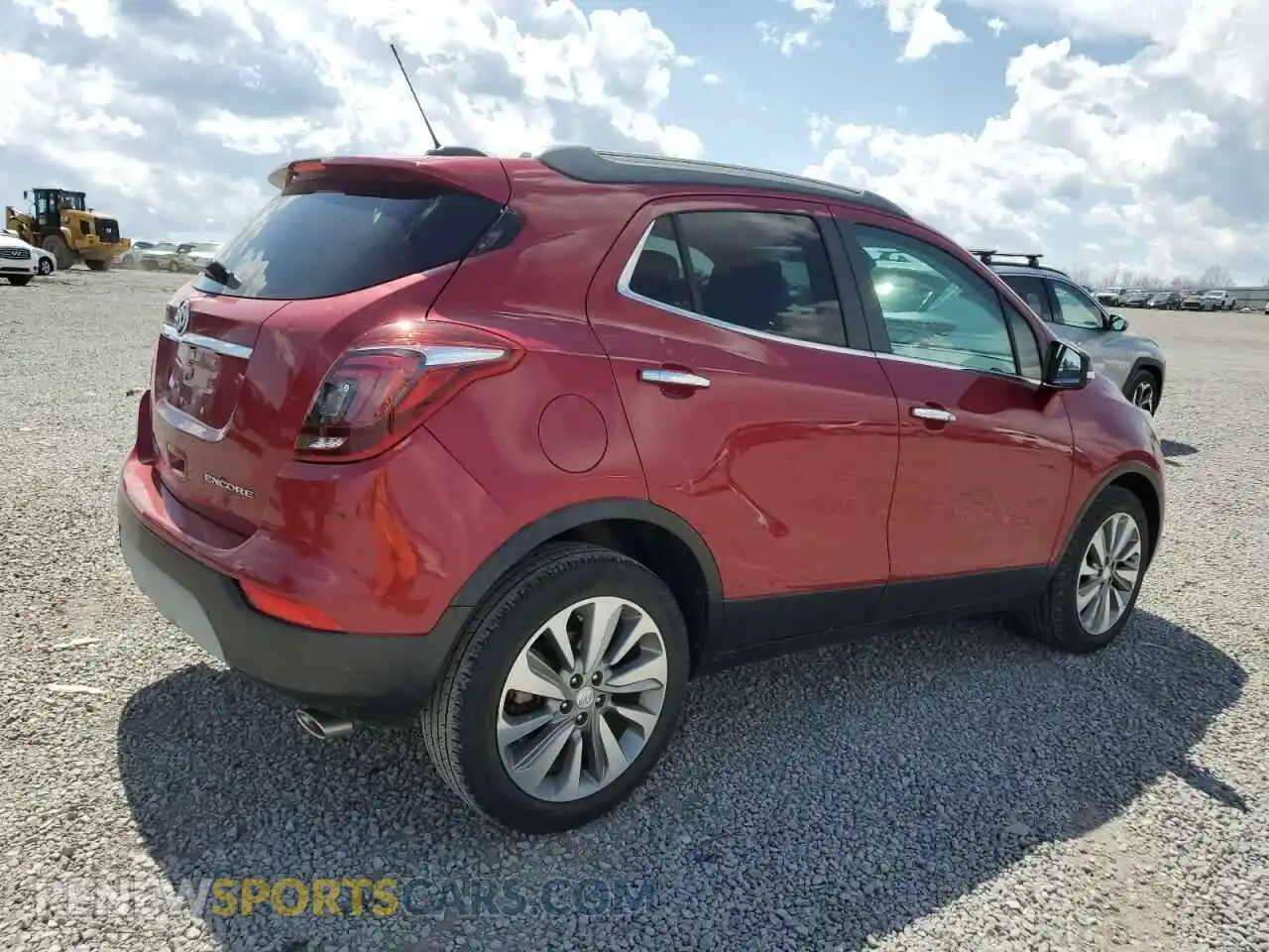 3 Photograph of a damaged car KL4CJASB0KB863557 BUICK ENCORE 2019