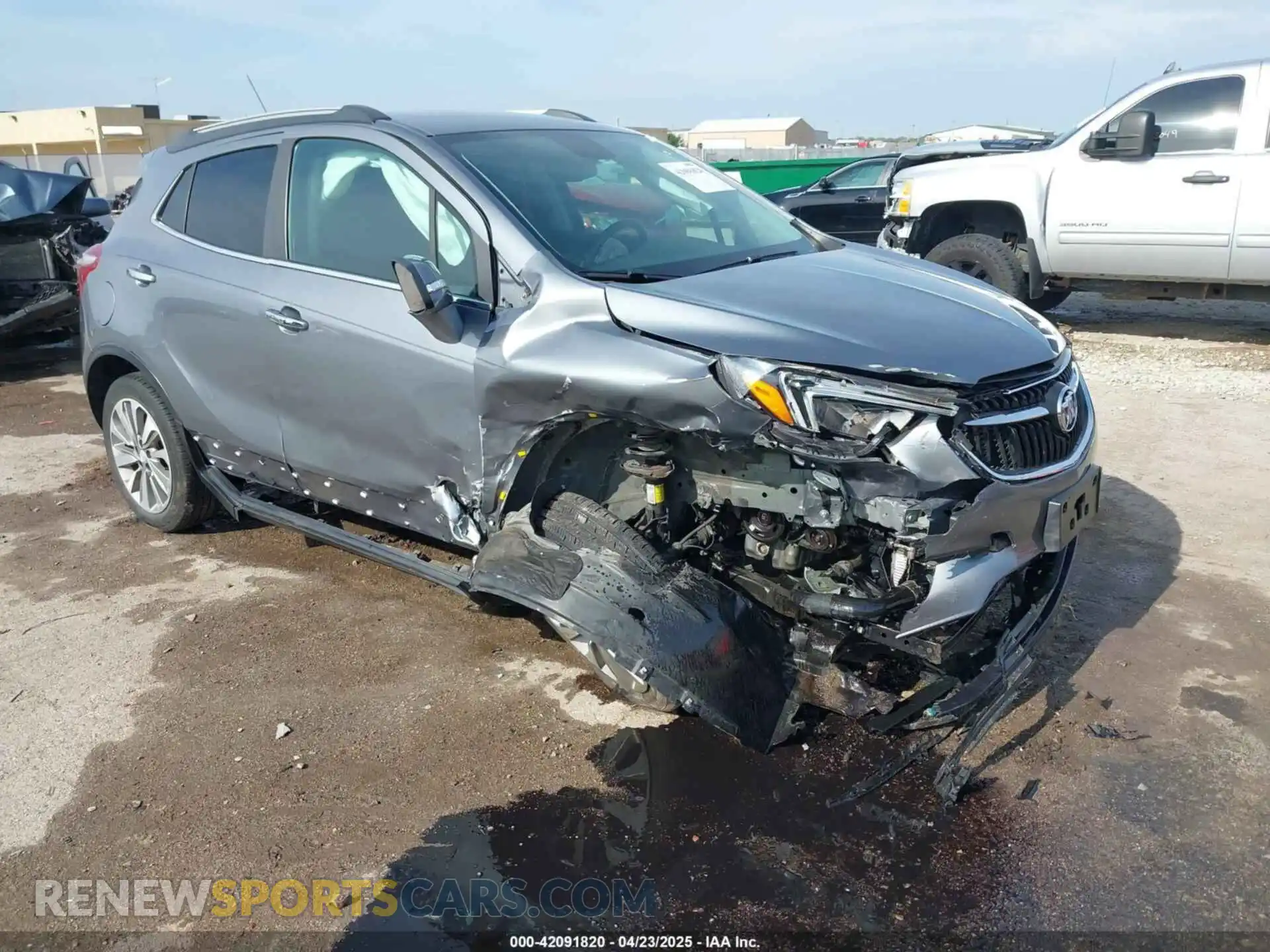 1 Photograph of a damaged car KL4CJASB0KB916502 BUICK ENCORE 2019