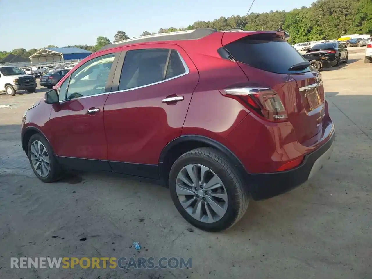 2 Photograph of a damaged car KL4CJASB0KB953159 BUICK ENCORE 2019