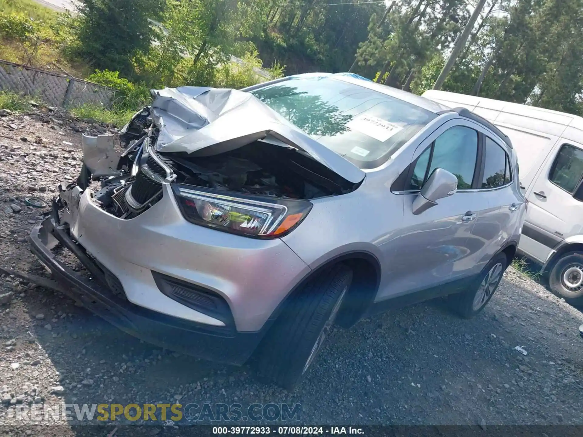 2 Photograph of a damaged car KL4CJASB1KB711139 BUICK ENCORE 2019