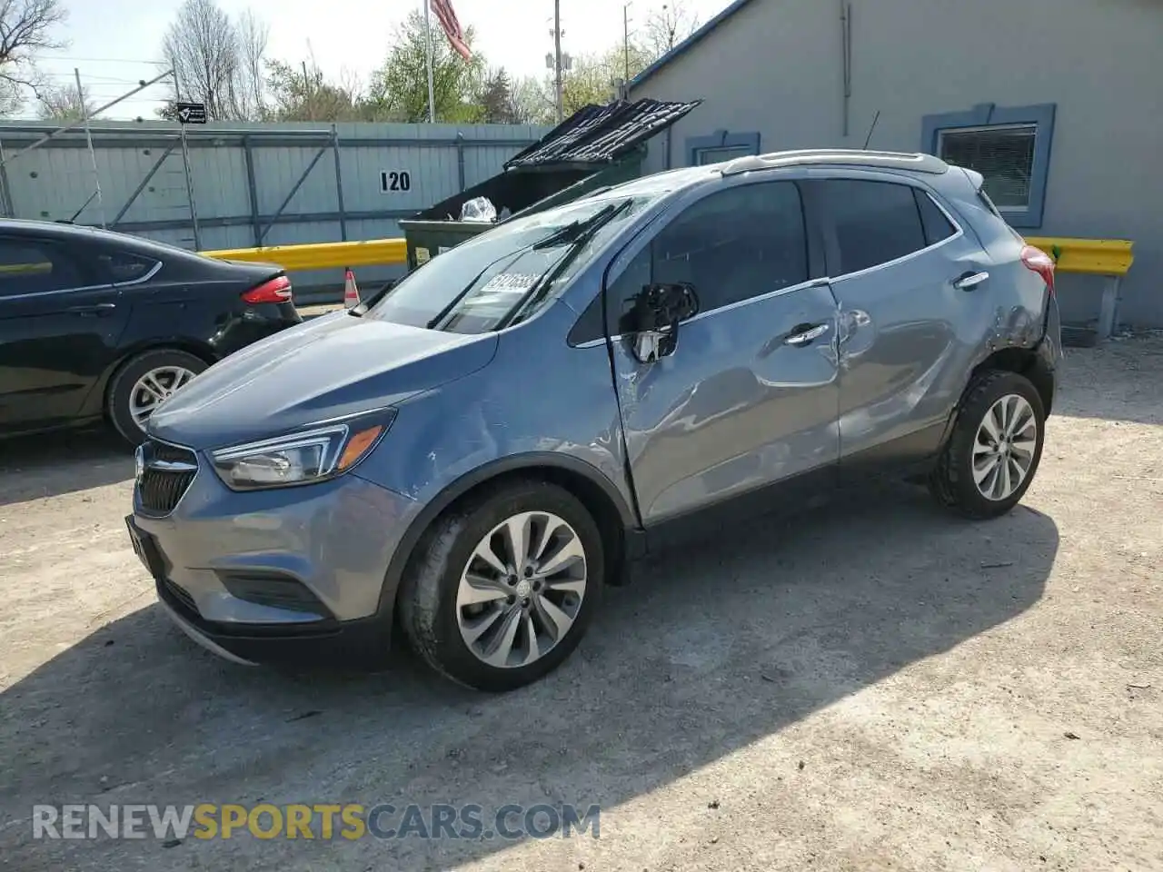 1 Photograph of a damaged car KL4CJASB1KB716938 BUICK ENCORE 2019