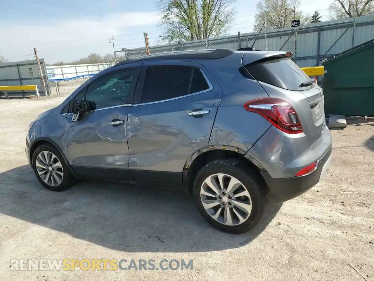 2 Photograph of a damaged car KL4CJASB1KB716938 BUICK ENCORE 2019