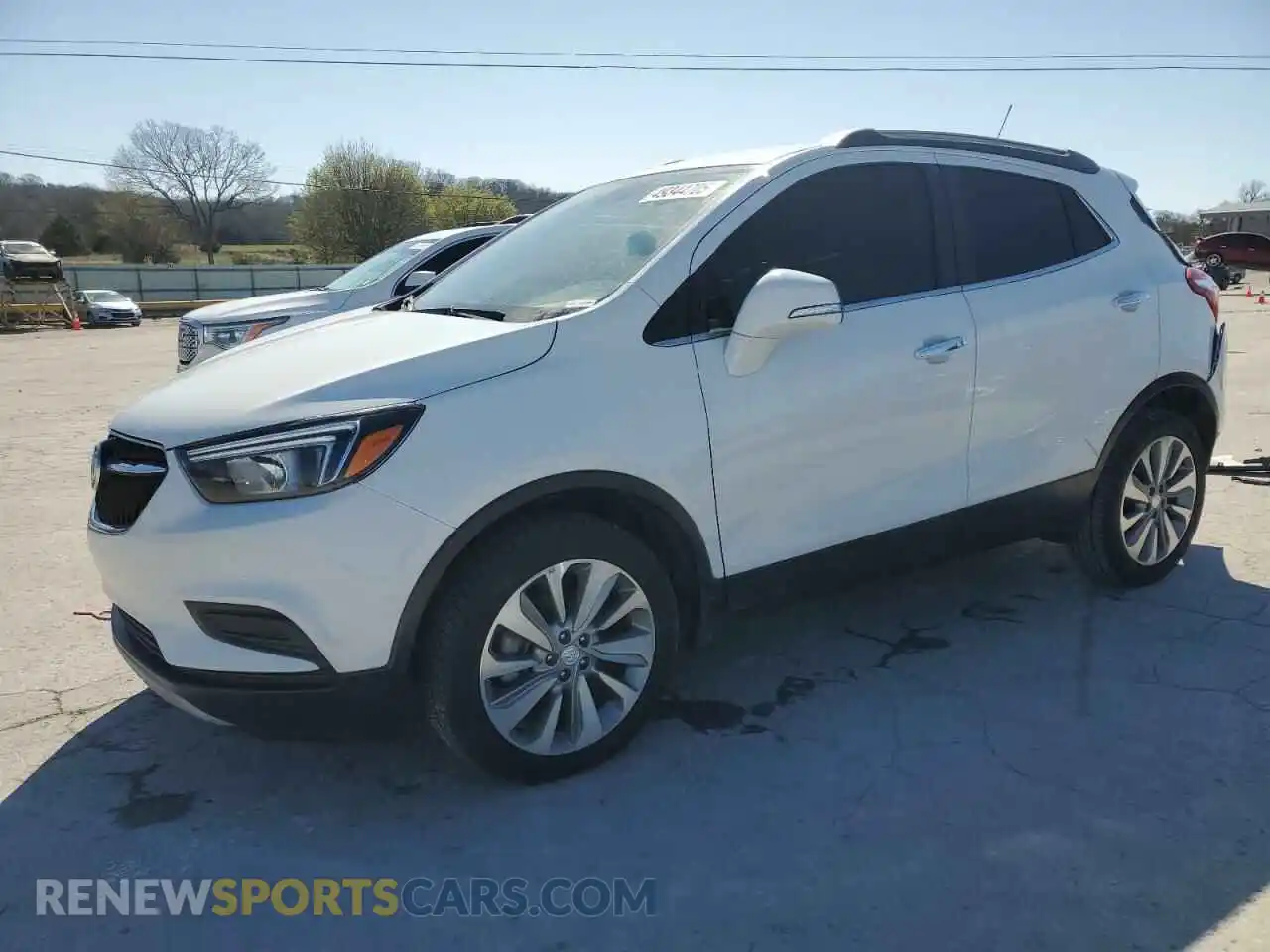 1 Photograph of a damaged car KL4CJASB1KB780090 BUICK ENCORE 2019